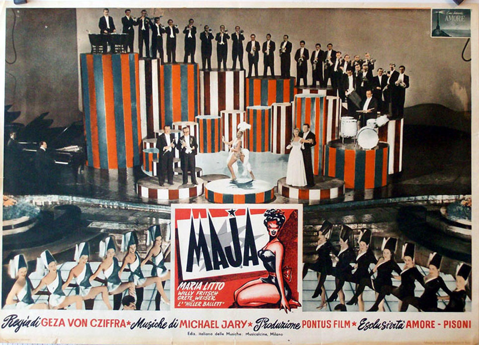 1951 Poster Verschleierte Maja
