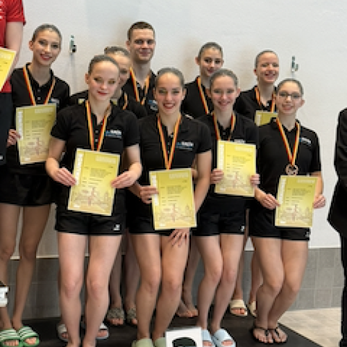 Bronze im Team Akrobatik